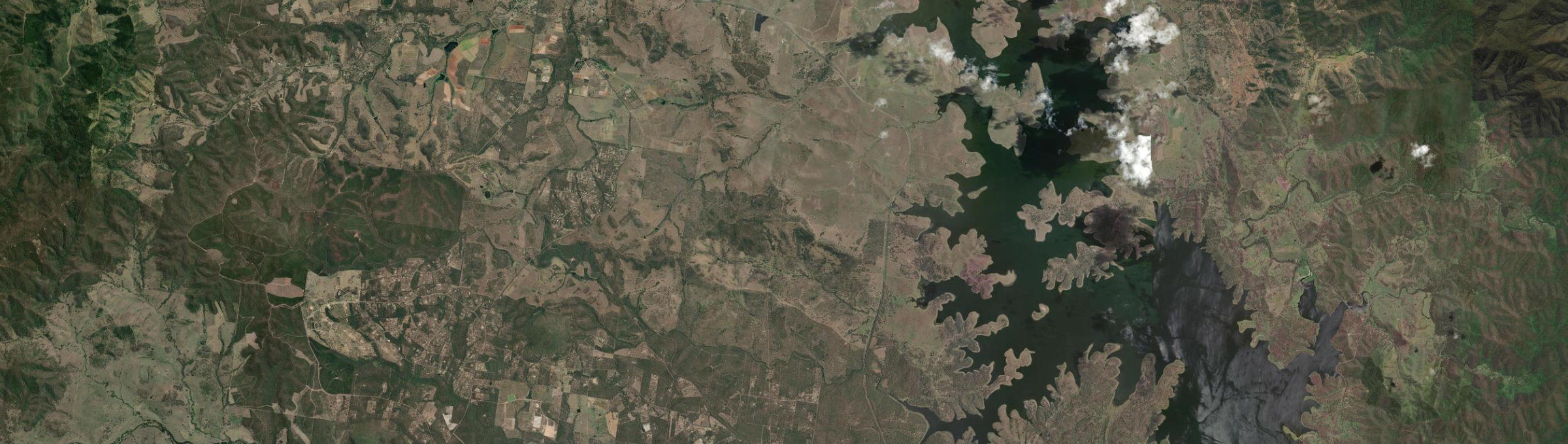 Aerial view of Moombra, QLD