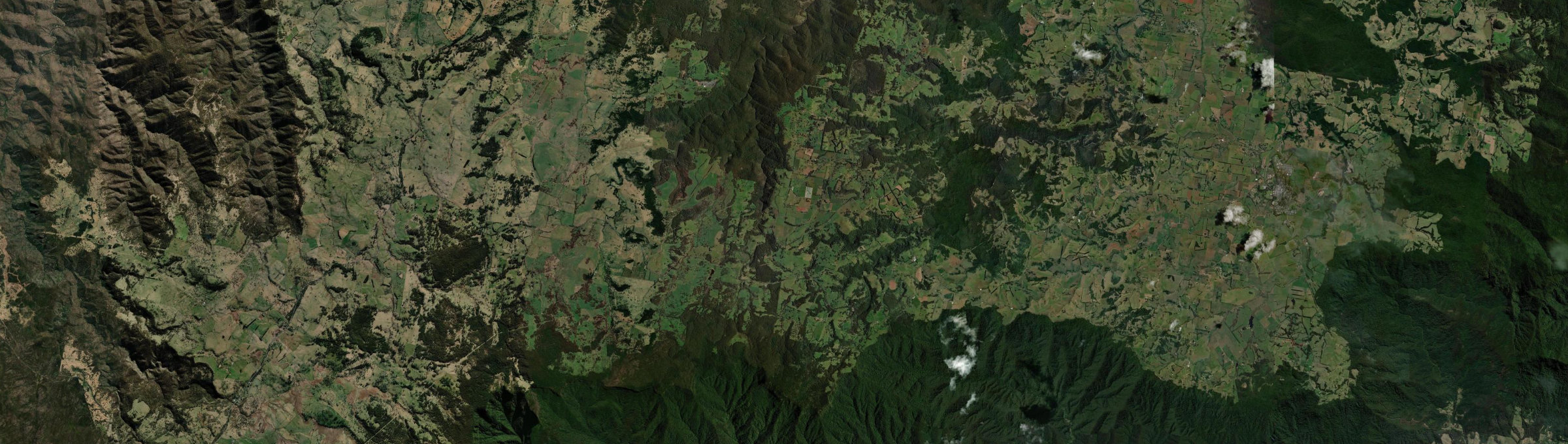 Aerial view of Deer Vale, NSW
