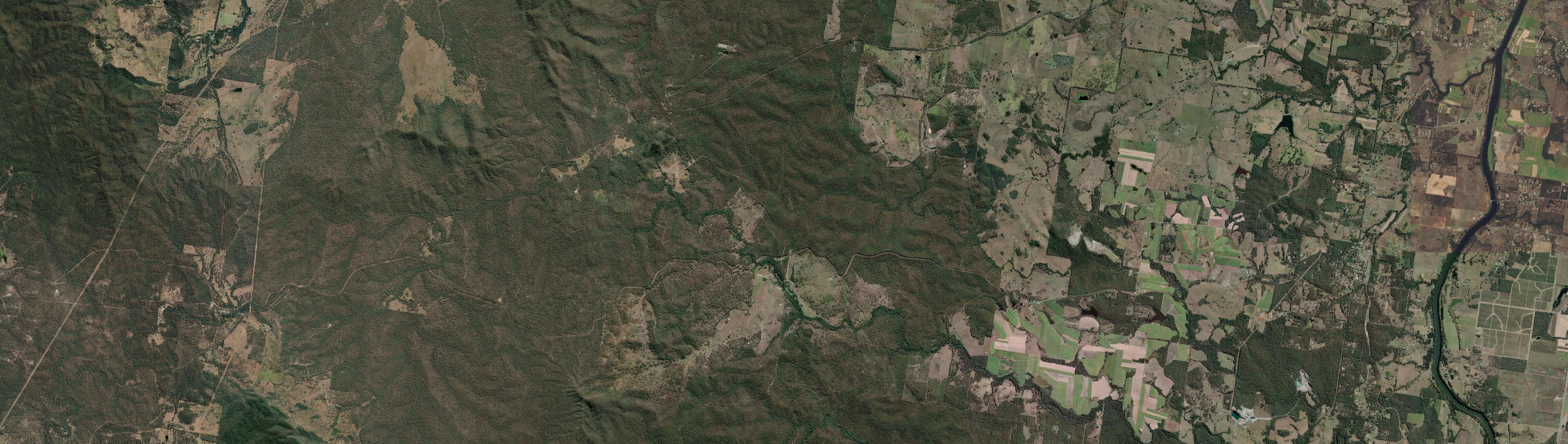 Aerial view of Thinoomba, QLD