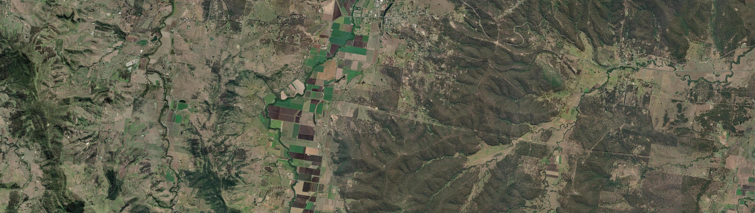 Aerial view of Laidley South, QLD