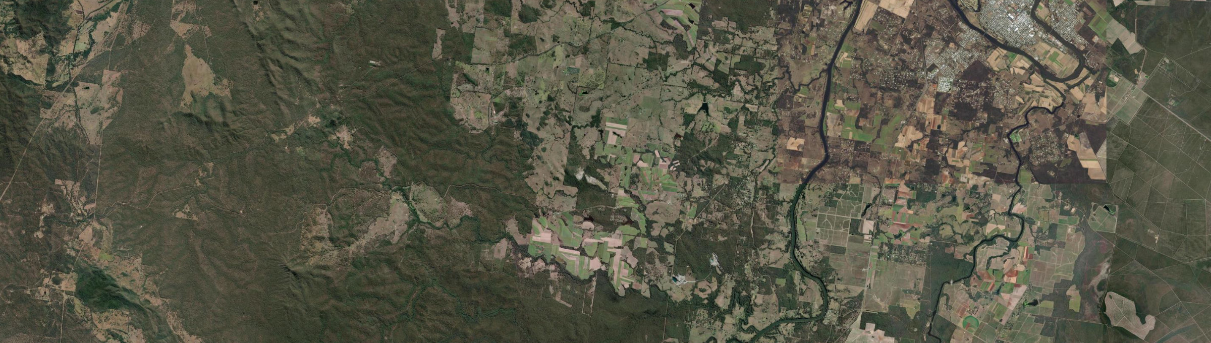 Aerial view of Yerra, QLD