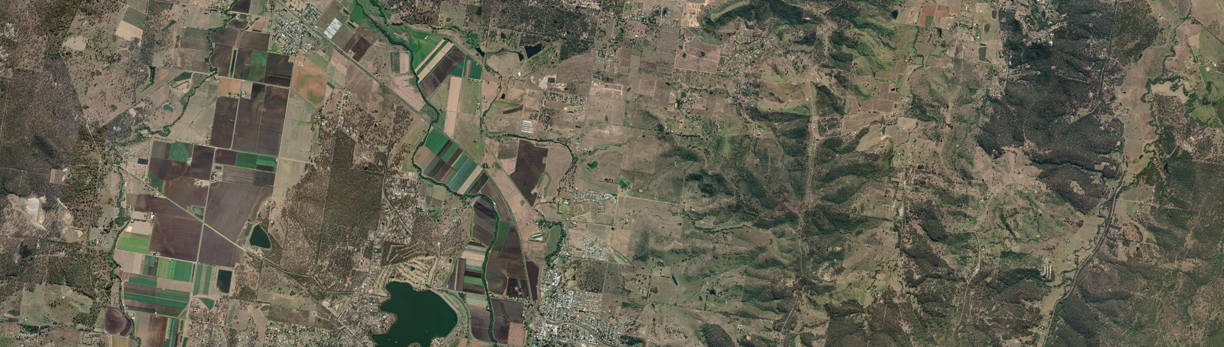 Aerial view of Laidley North, QLD