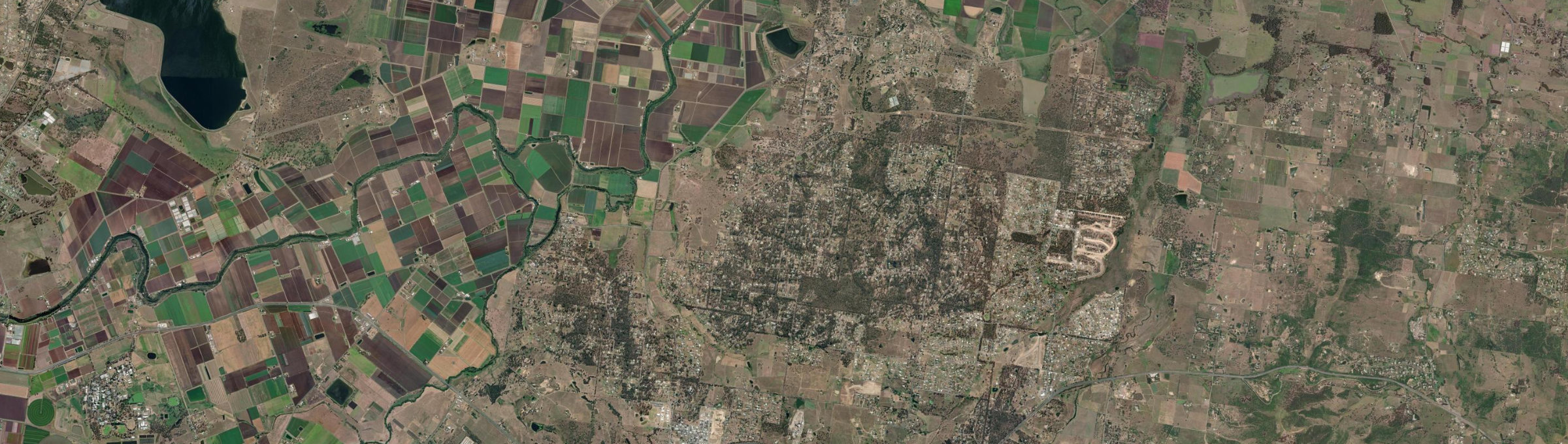 Aerial view of Regency Downs, QLD