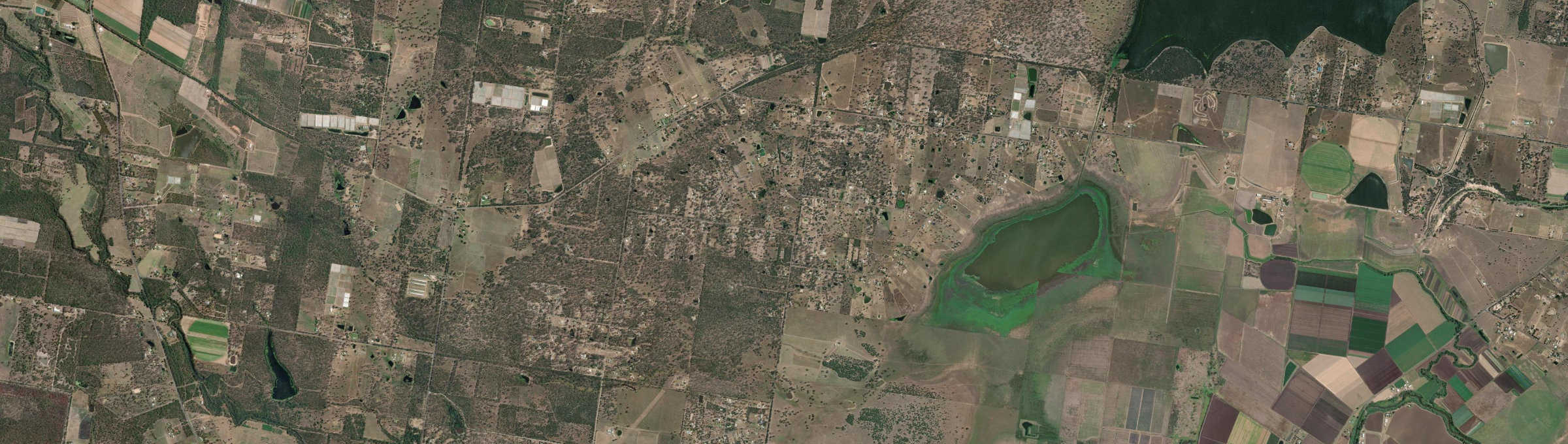Aerial view of Lockyer Waters, QLD