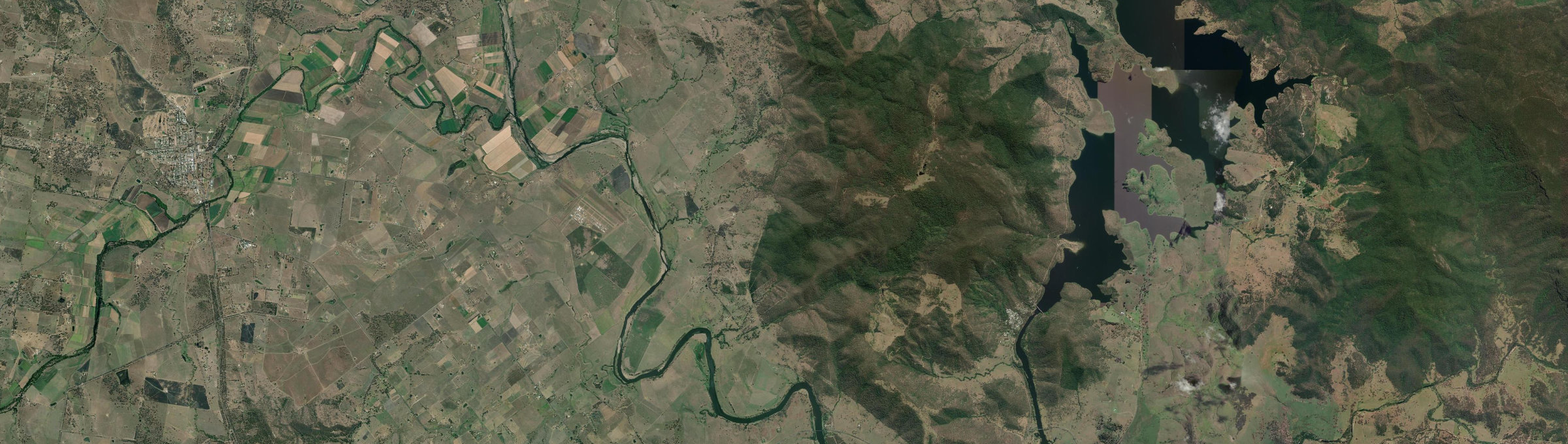 Aerial view of Cooeeimbardi, QLD
