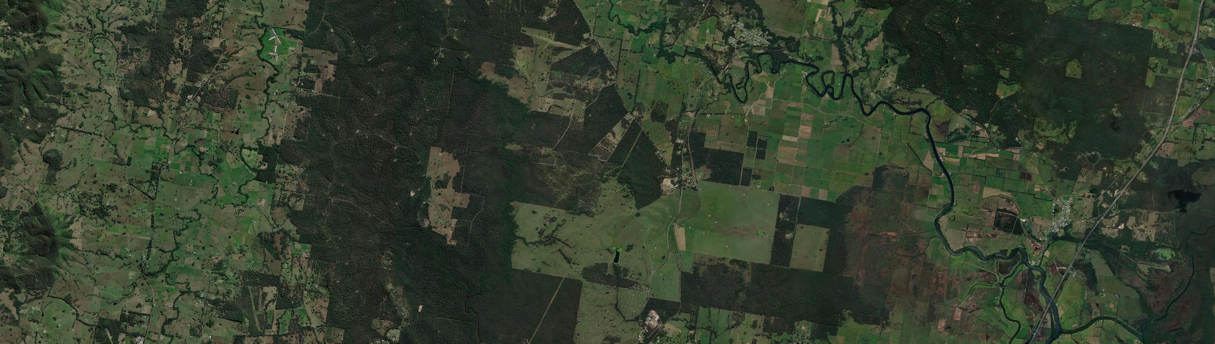 Aerial view of Melinga, NSW