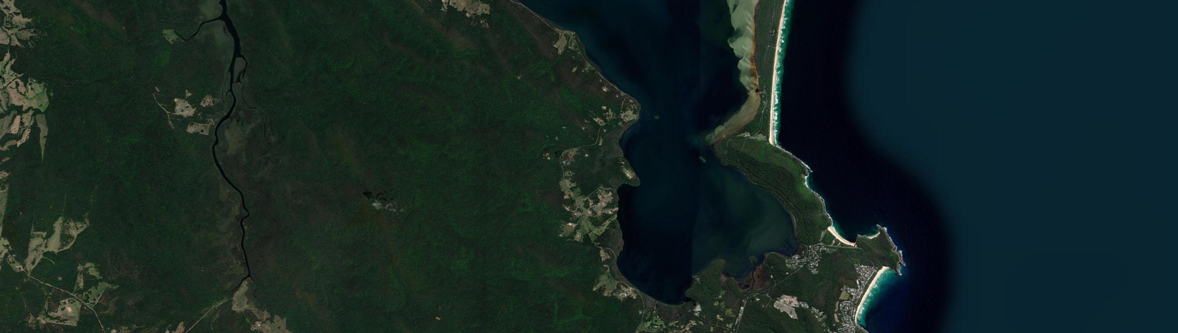 Aerial view of Whoota, NSW