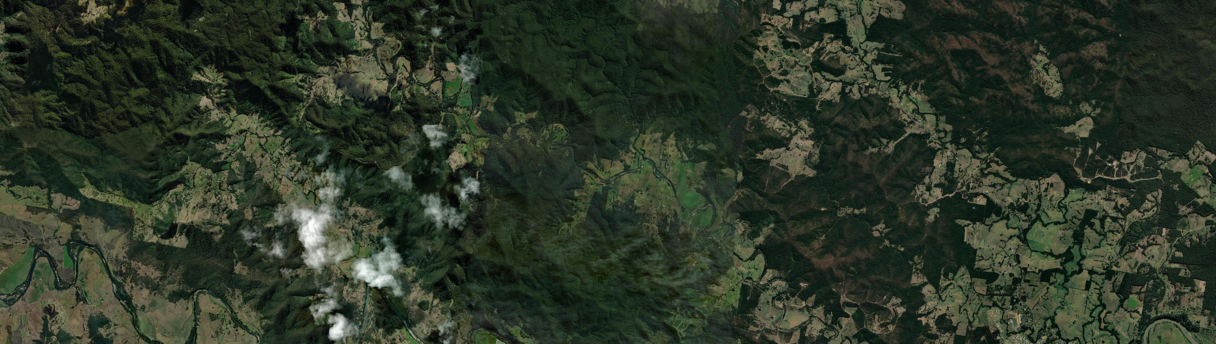 Aerial view of Hollisdale, NSW