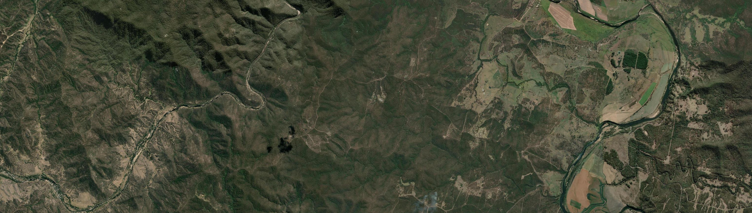 Aerial view of Bulldog, NSW