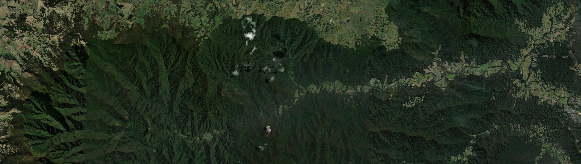 Aerial view of Darkwood, NSW