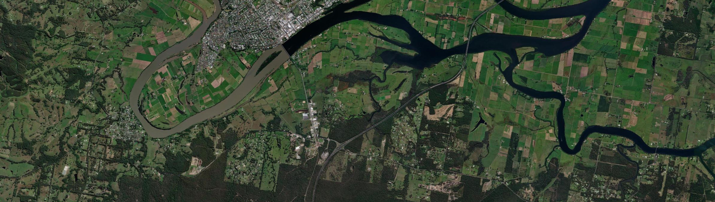 Aerial view of Glenthorne, NSW