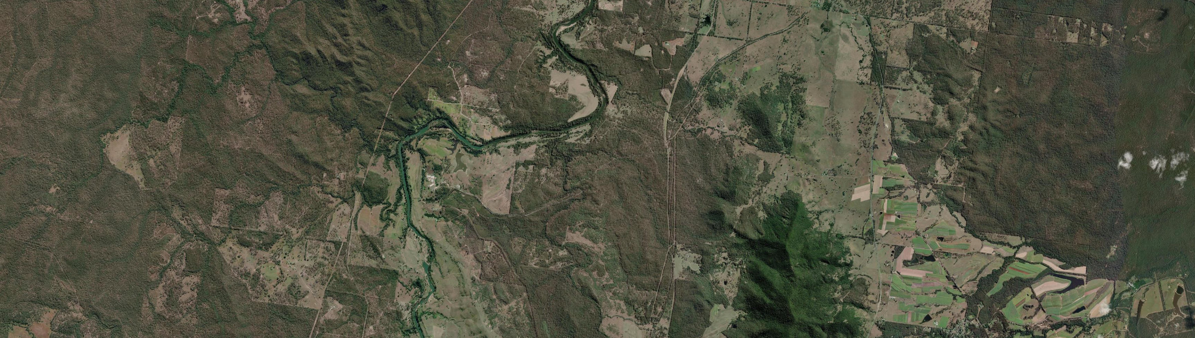 Aerial view of Netherby (Qld), QLD