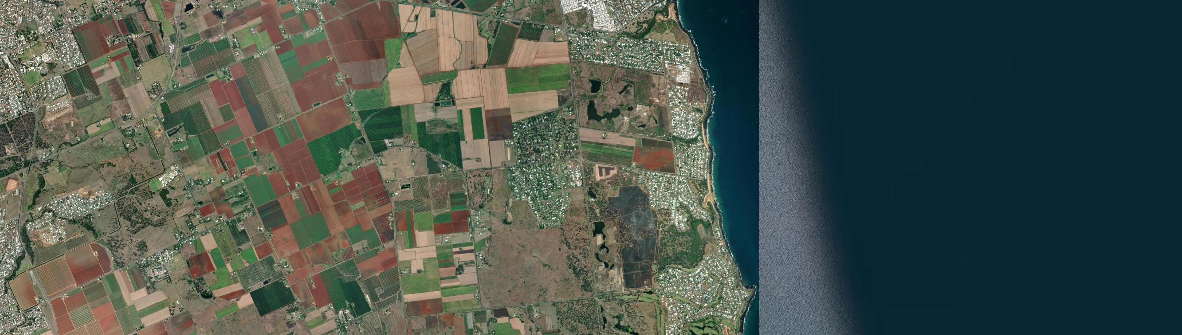 Aerial view of Innes Park, QLD