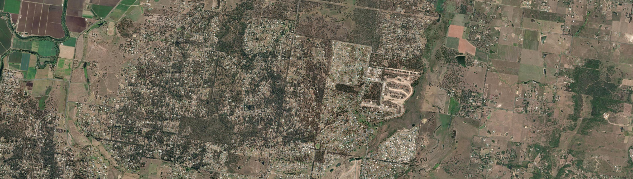 Aerial view of Kensington Grove, QLD