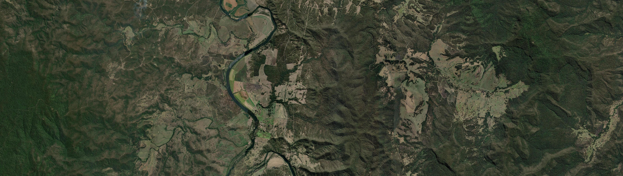 Aerial view of Keybarbin, NSW