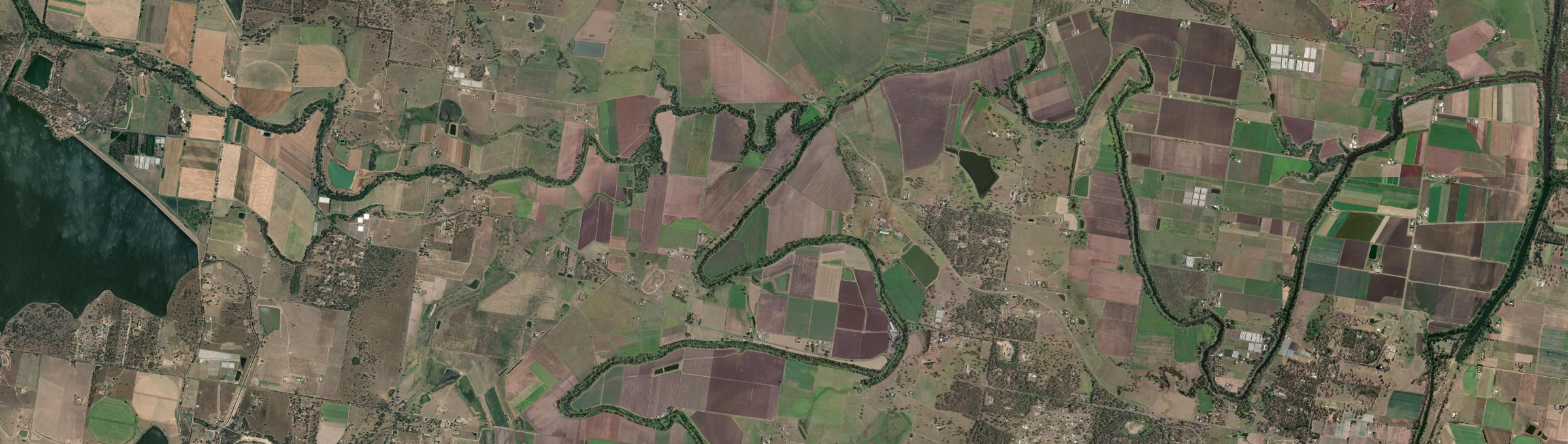 Aerial view of Clarendon (Qld), QLD
