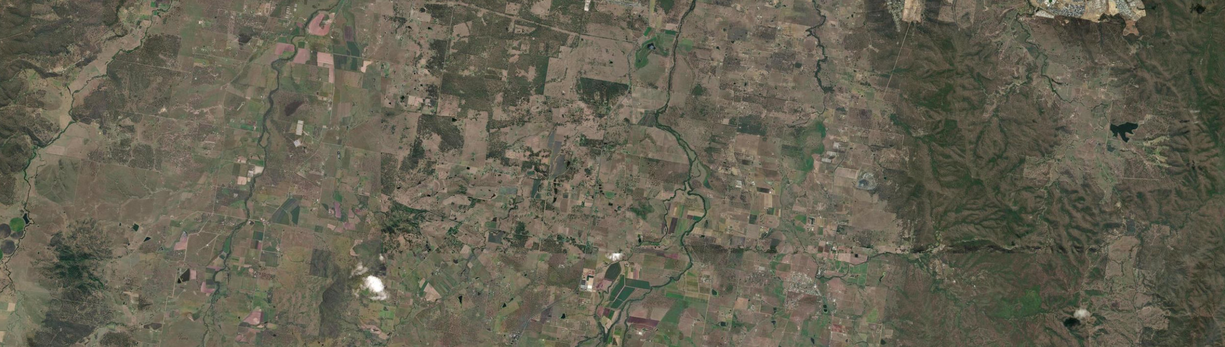 Aerial view of Mutdapilly, QLD