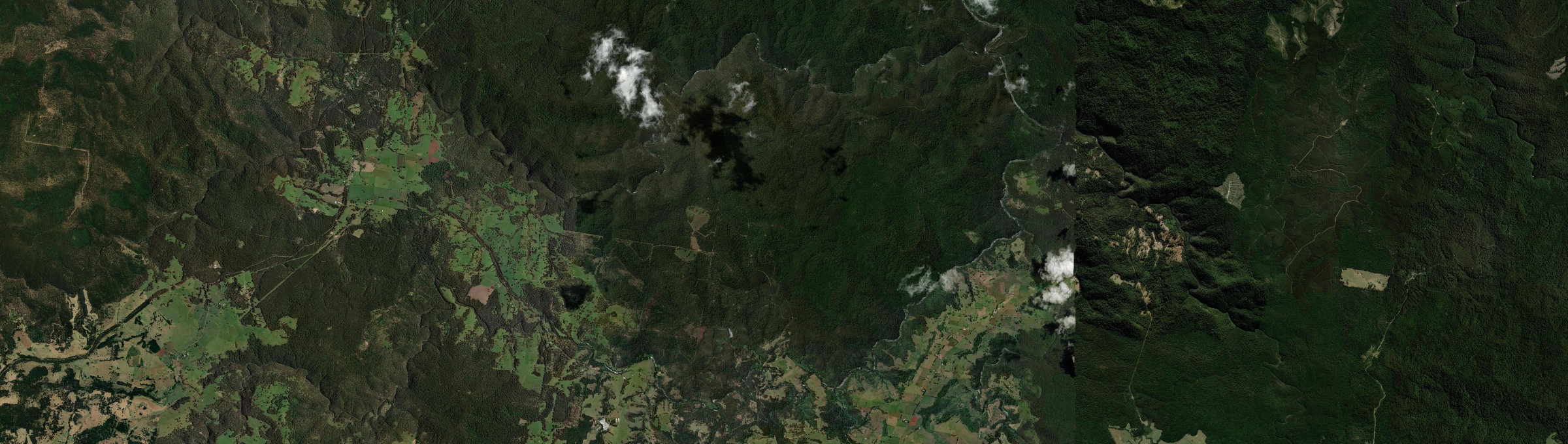 Aerial view of Moonpar, NSW