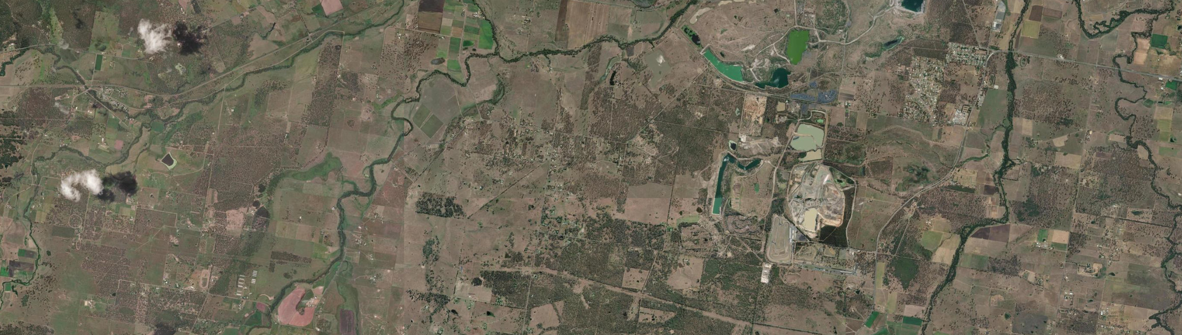 Aerial view of Ebenezer (Qld), QLD