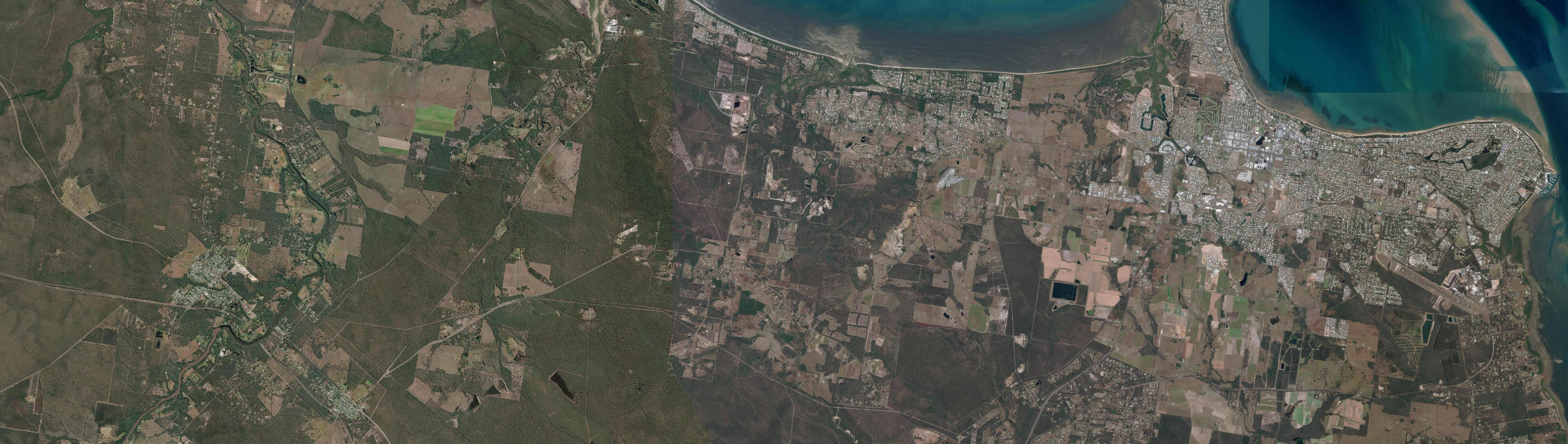 Aerial view of Takura, QLD