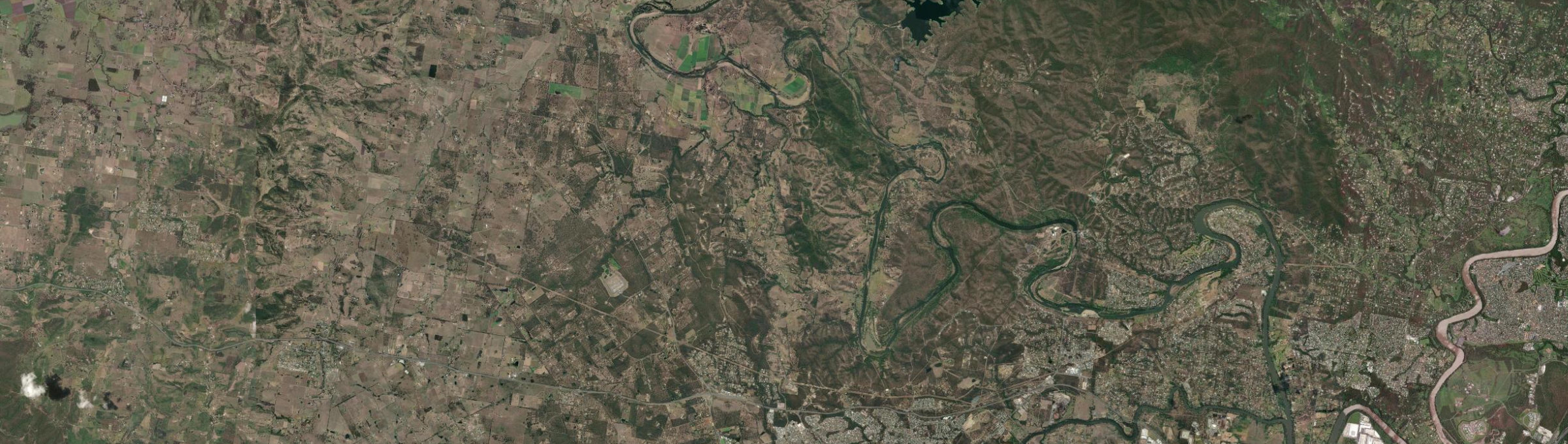 Aerial view of Pine Mountain (Qld), QLD