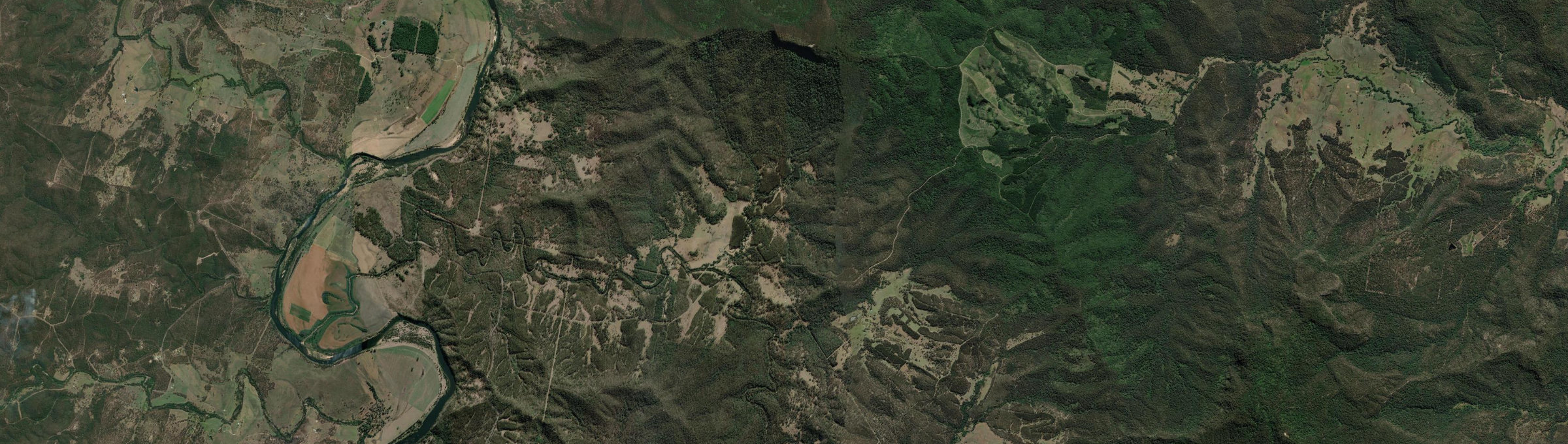 Aerial view of Pikapene, NSW