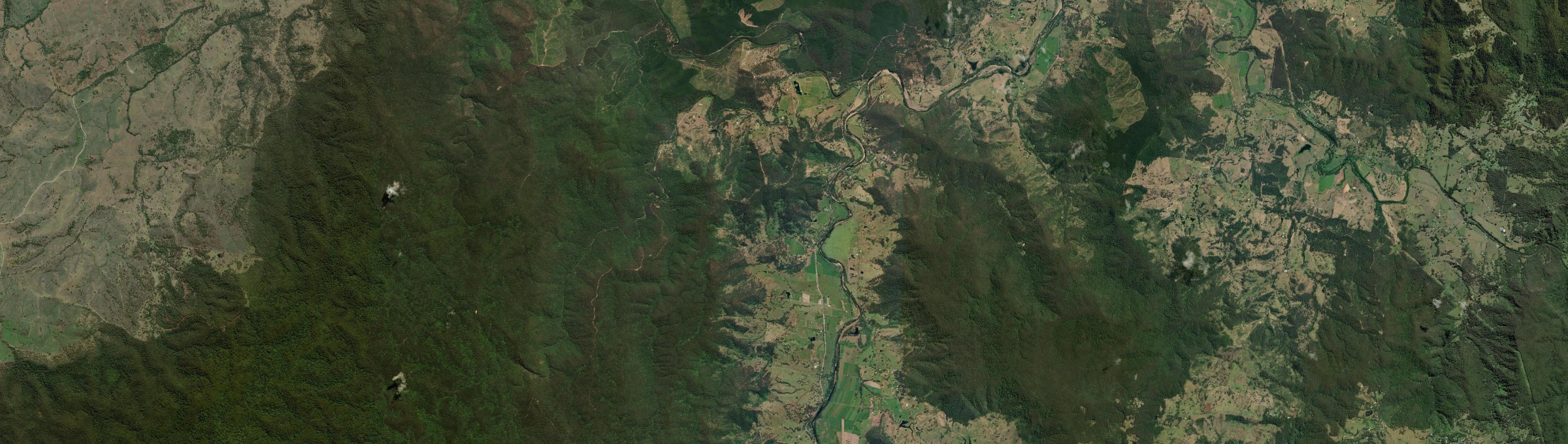 Aerial view of Cambroon, QLD