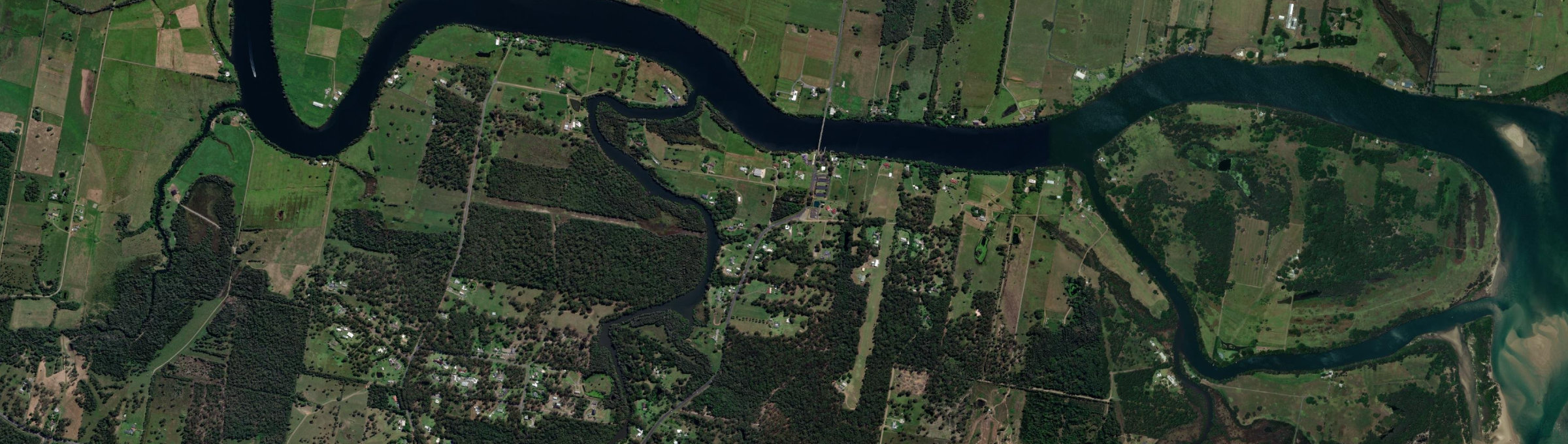 Aerial view of Bohnock, NSW