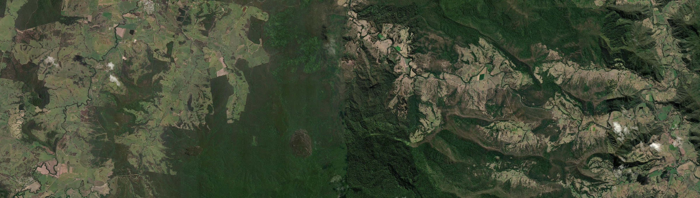 Aerial view of Unumgar, NSW