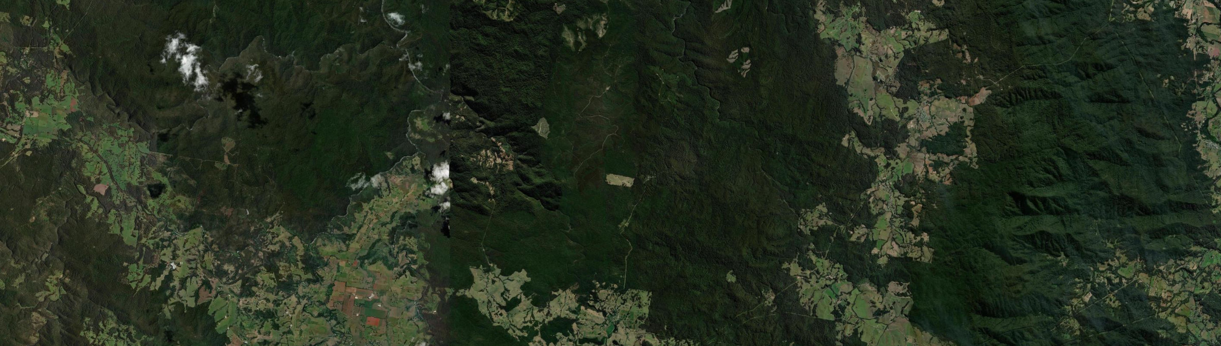 Aerial view of Cascade (NSW), NSW