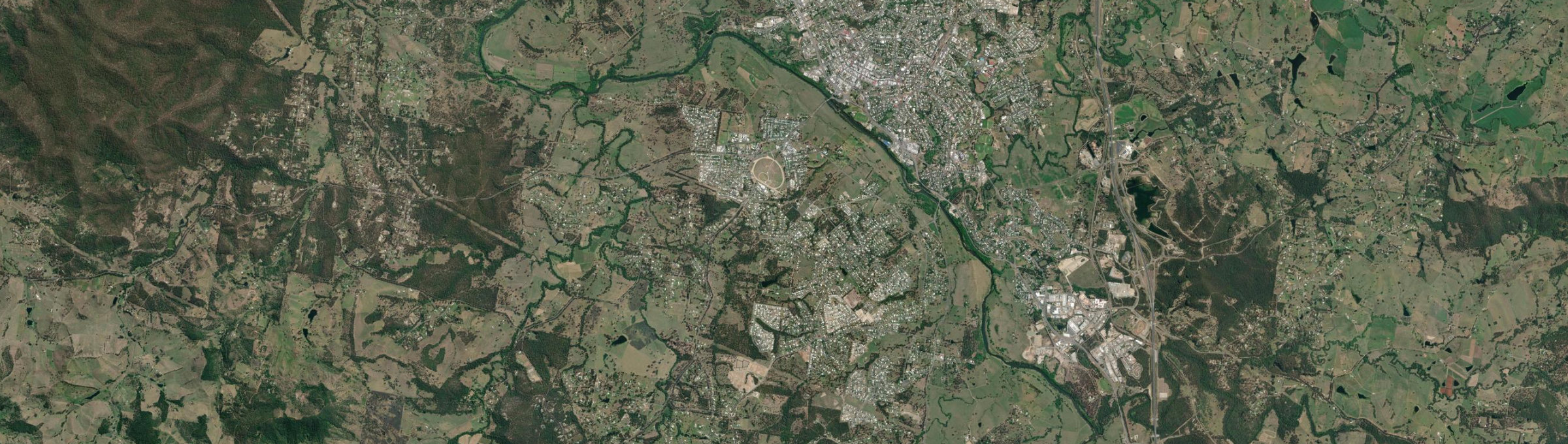 Aerial view of Southside, QLD