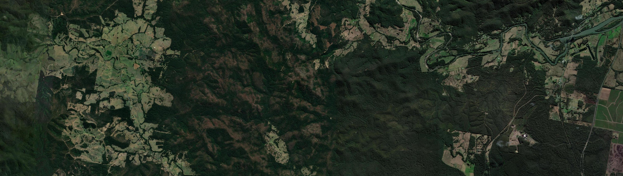 Aerial view of Cairncross, NSW