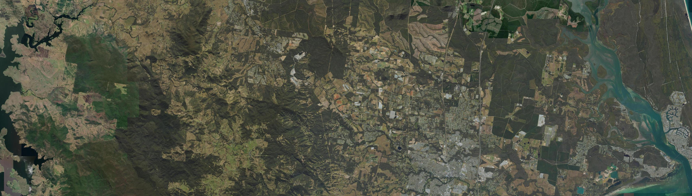 Aerial view of Wamuran, QLD