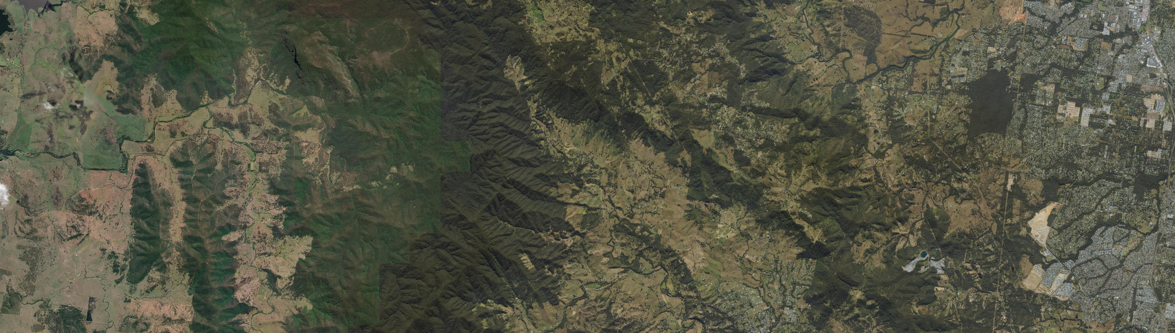 Aerial view of Mount Pleasant (Moreton Bay - Qld), QLD
