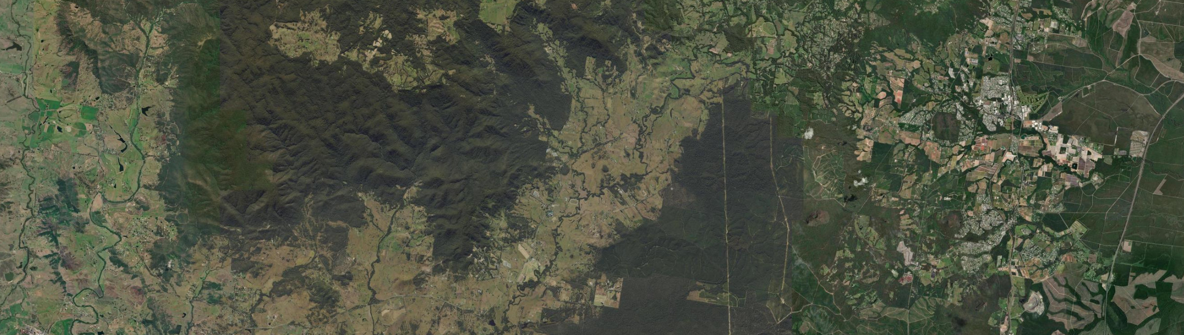 Aerial view of Stanmore (Qld), QLD