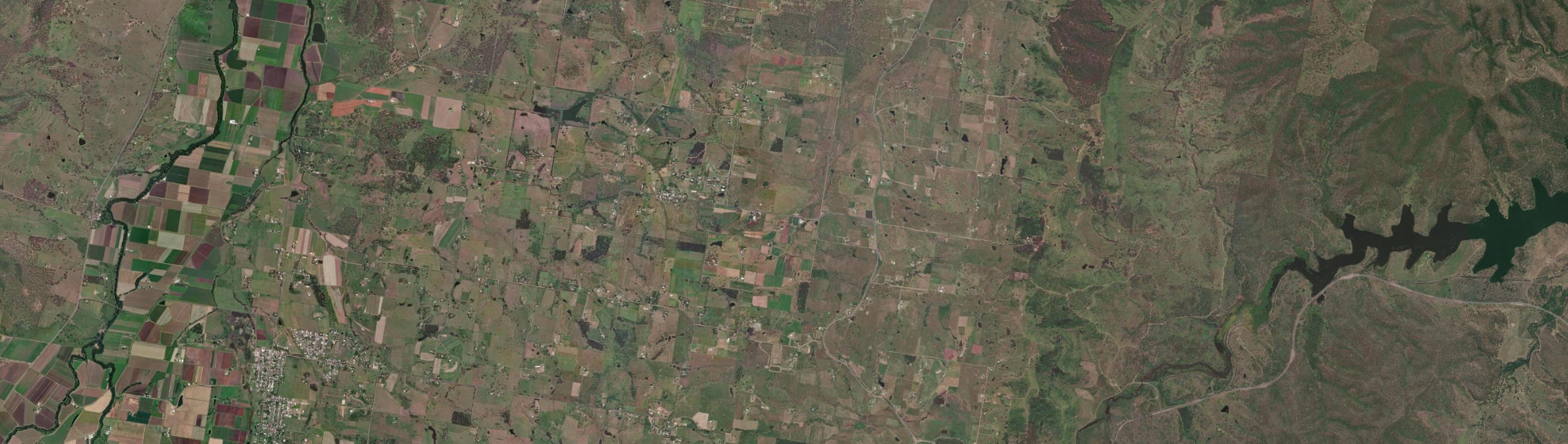 Aerial view of Roadvale, QLD