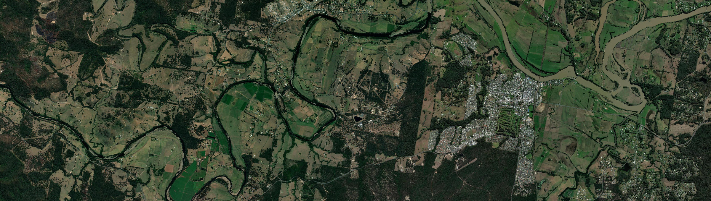 Aerial view of Rosewood (Port Macquarie-Hastings - NSW), NSW
