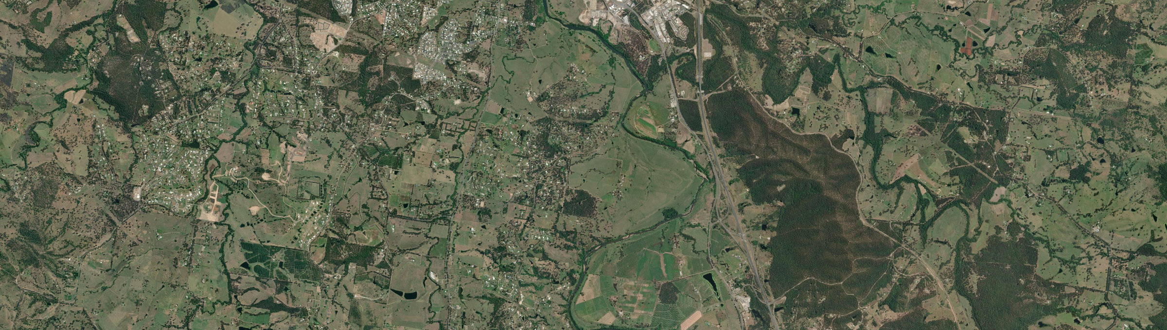 Aerial view of The Dawn, QLD
