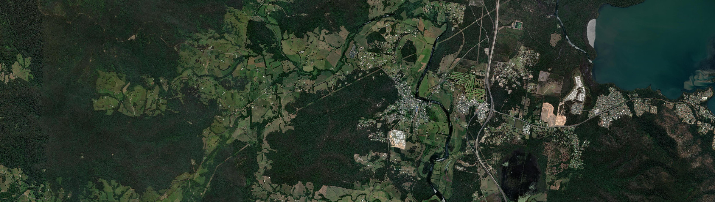 Aerial view of Kendall, NSW