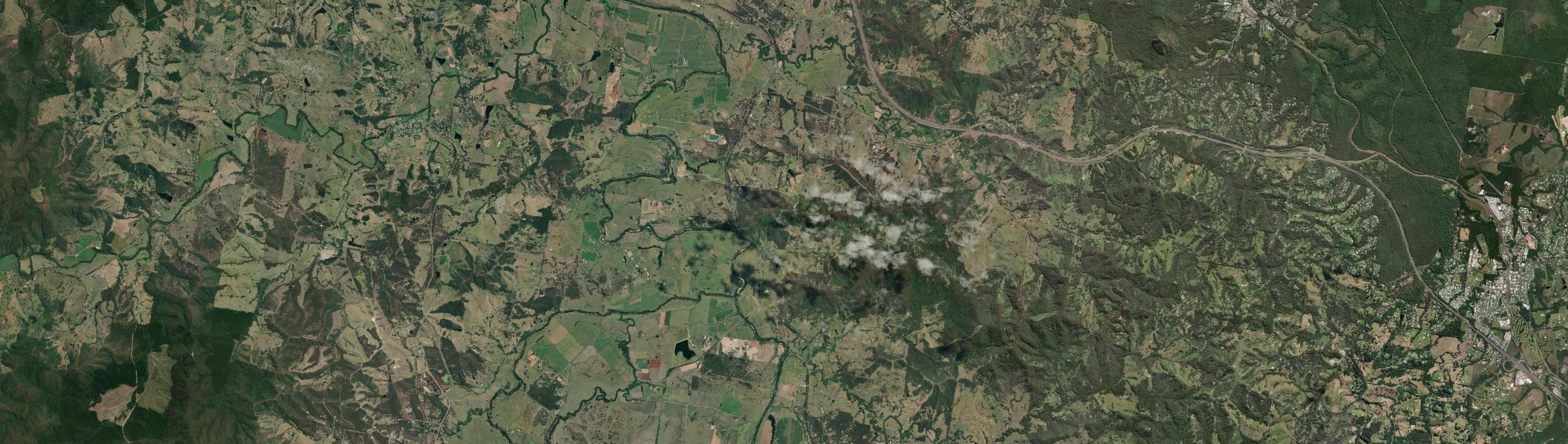Aerial view of Tuchekoi, QLD