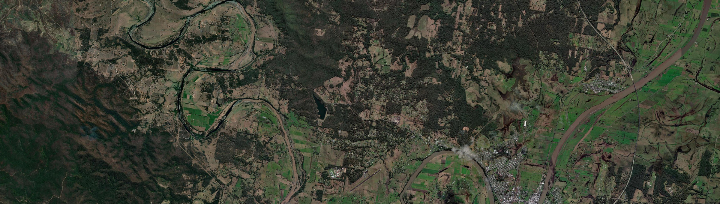 Aerial view of Yarravel, NSW
