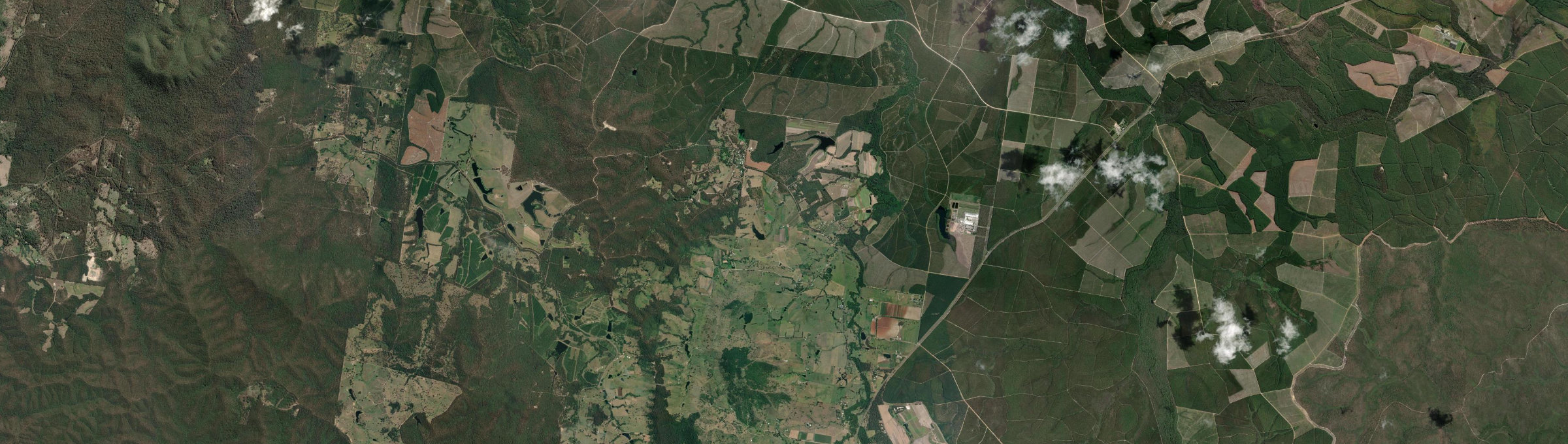 Aerial view of Kia Ora (Qld), QLD