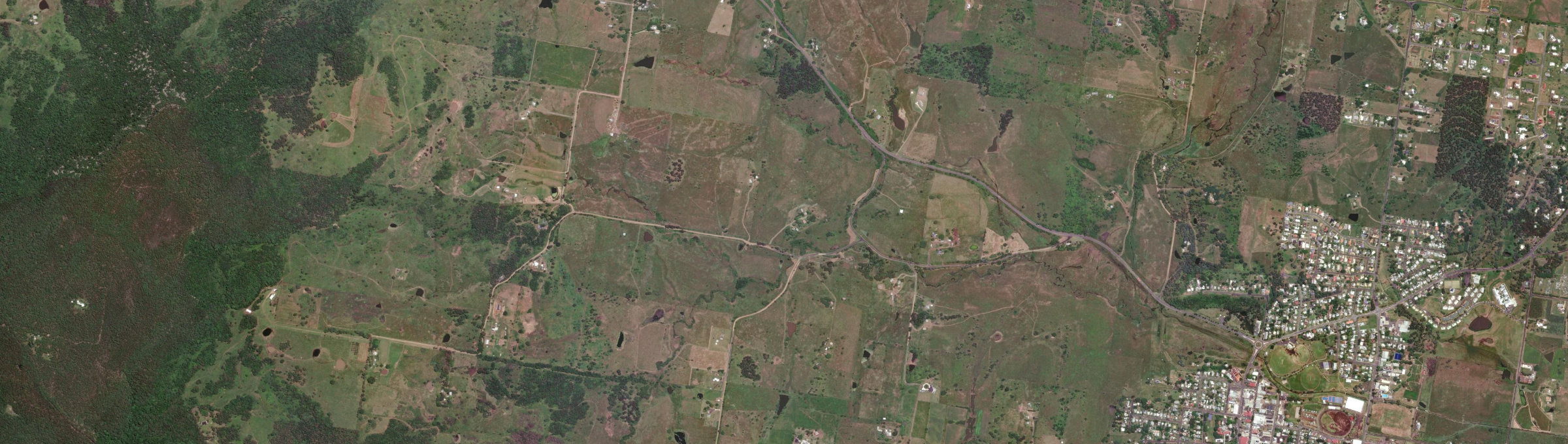 Aerial view of Kents Pocket, QLD