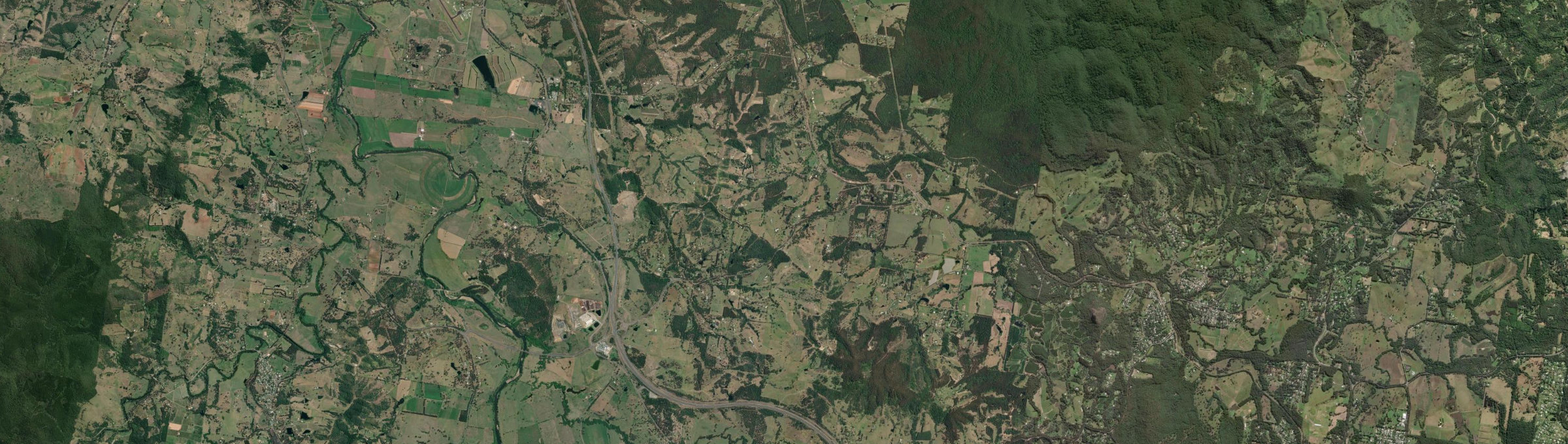 Aerial view of Traveston, QLD