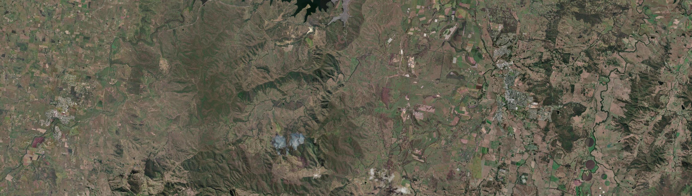 Aerial view of Bromelton, QLD