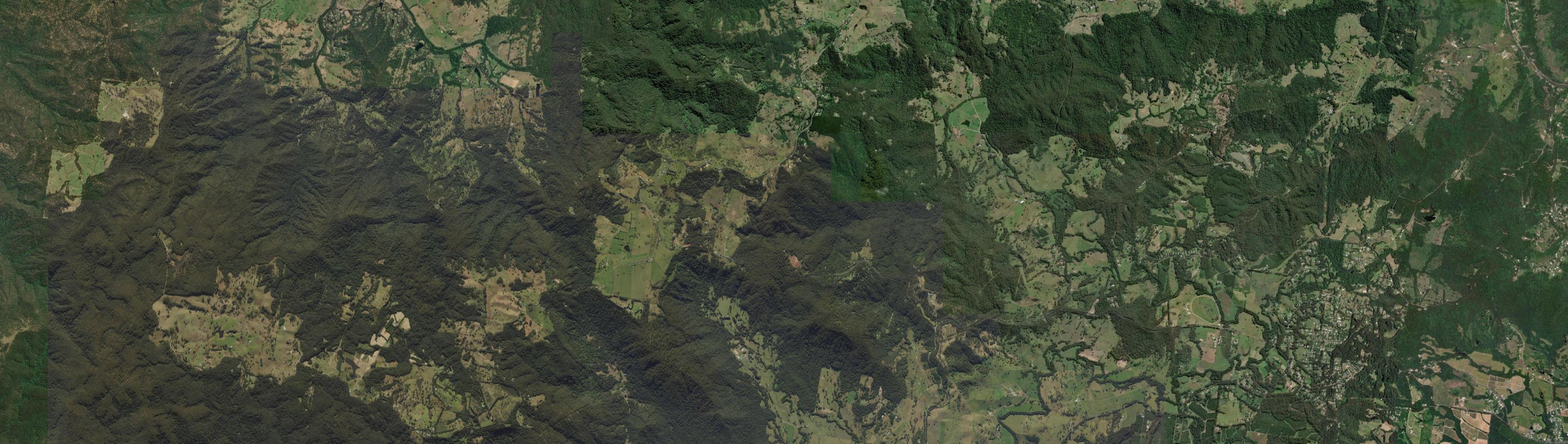 Aerial view of Booroobin, QLD