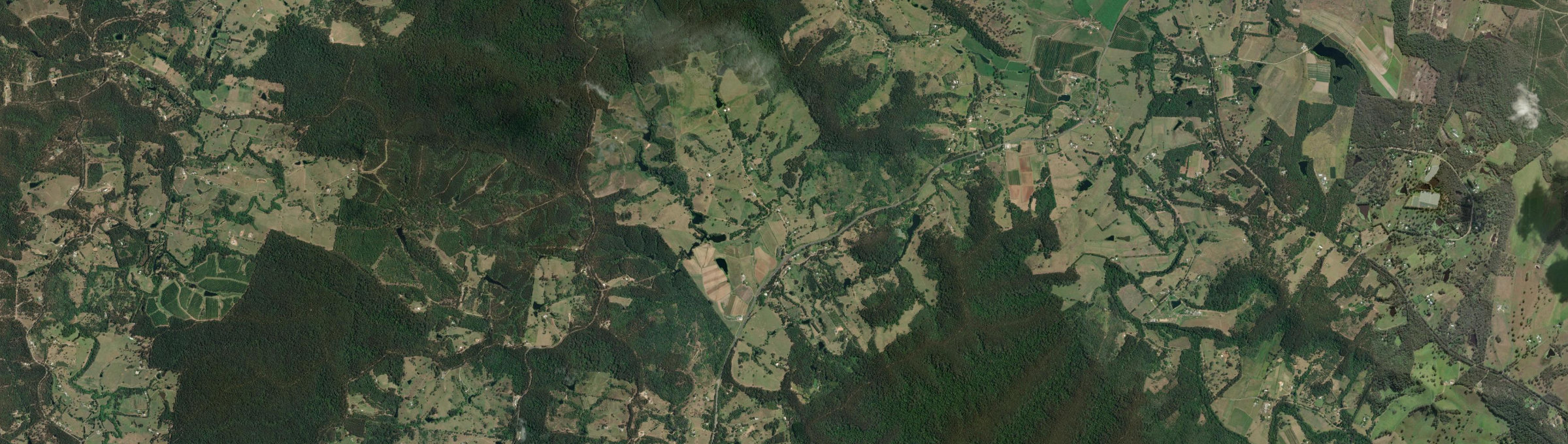 Aerial view of Ross Creek (Qld), QLD