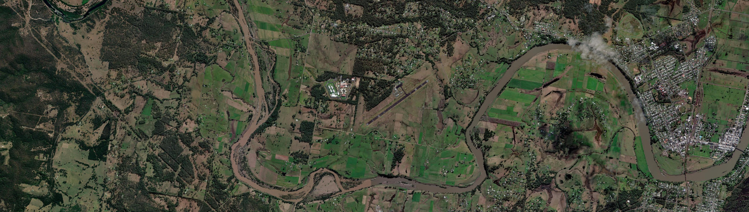 Aerial view of Aldavilla, NSW