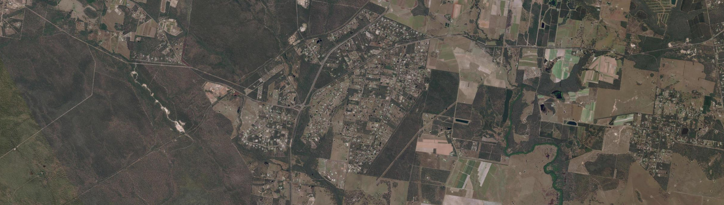 Aerial view of Sunshine Acres, QLD
