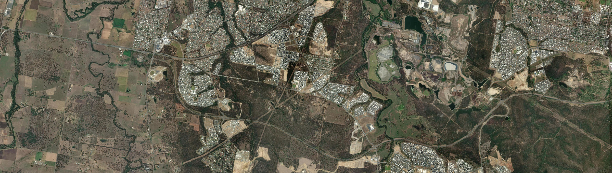 Aerial view of Ripley, QLD